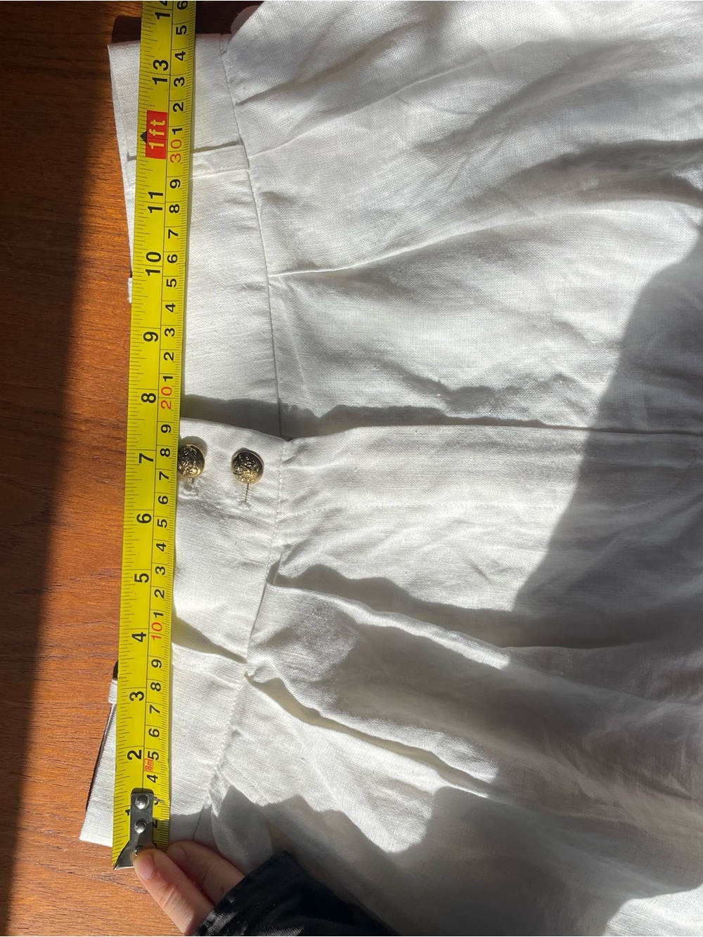 Vintage Flax Linen Trousers - Picture 9 of 11